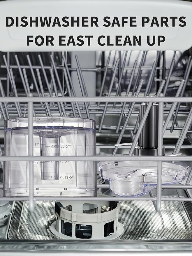 1.5-Cup One-Touch Electric Food Chopper, 100W Mini Food Processor Meat Grinder, Mix, Chop, Mince and Blend Vegetables, Fruits, Nuts, Meats, Stainless Steel Blade (Red)