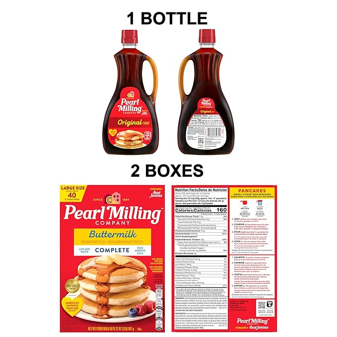 Pearl Milling Company, Syrup & Mix Combo