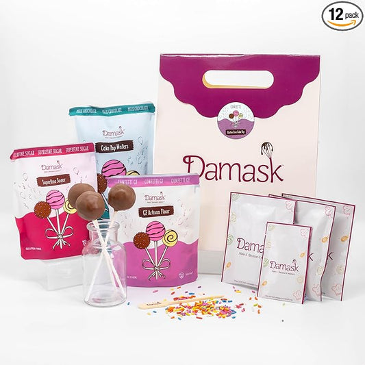 Gluten-Free Confetti Cake Pop Kit - Milk Chocolate Coating