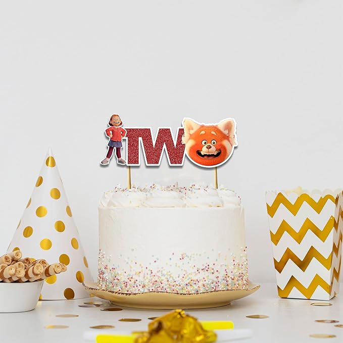 Seyal® Trning Red Two Cake Topper