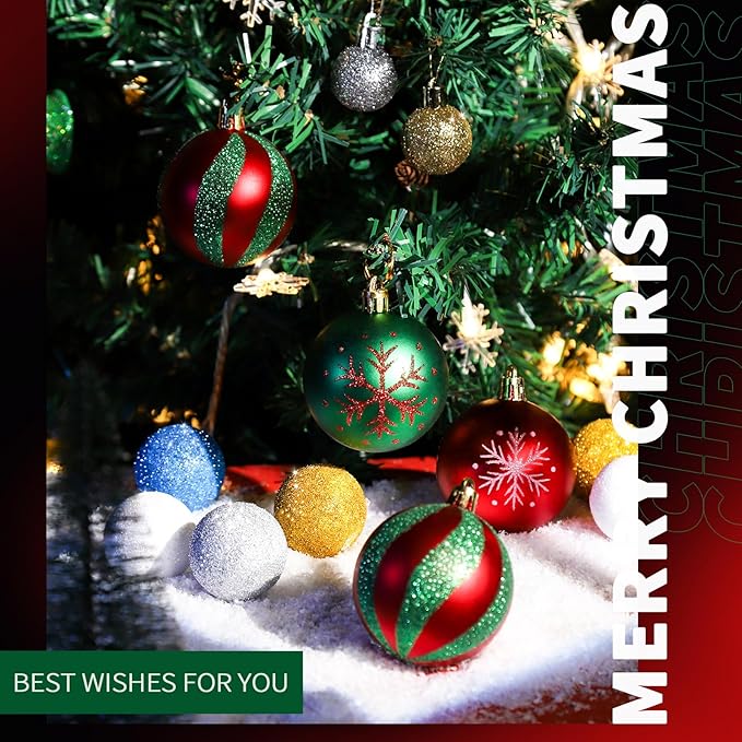 LEOBRO Glitter, Fine Glitter for Resin, Set of 32 Colors, for Nail Body Tumbler Arts and Crafts