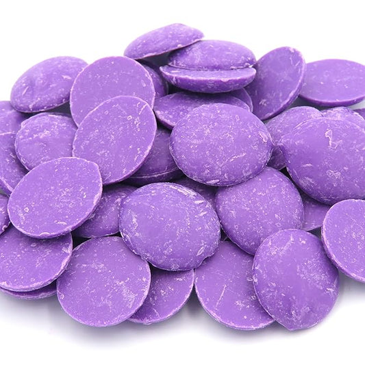 MERCKENS Coating Wafers, Orchid Color Melting Chocolate, 1 Pound Package