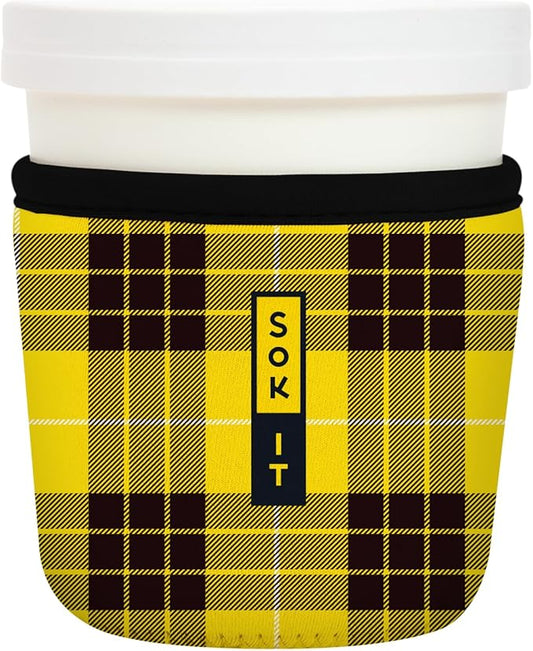 Sok It IceCreamSok Insulated Neoprene Cover (Clueless, Tapered Ice Cream Pints)