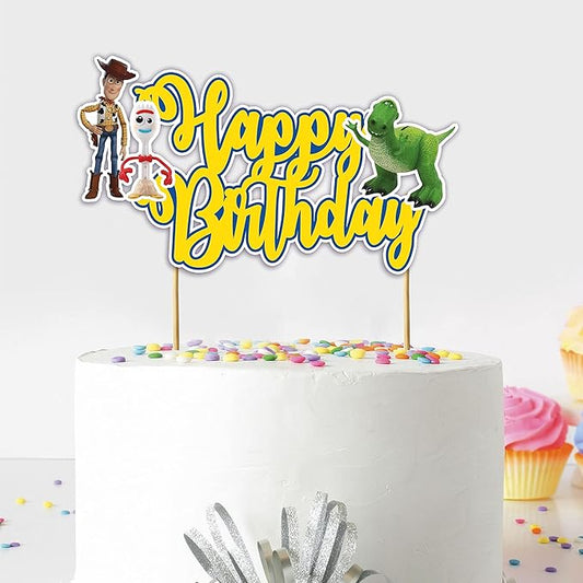 Seyal® Toy stry Happy Birthday Cake Topper