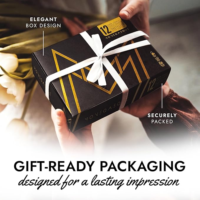 MONÉGASQUE Luster Dust Edible Glitter for Drinks 12 Pcs Set – Best Gift Idea for Bakers – Bakers Gift Set for Cake Decorations – Edible Glitter for Cakes & Cocktails – Cake Decorating Supplies