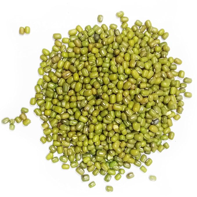 Rani Moong Whole (Ideal for cooking & sprouting, Whole Mung Beans with skin) Lentils Indian 400oz (25lbs) 11.36kg Bulk Box ~ All Natural | Gluten Friendly | Non-GMO | Kosher | Vegan | Indian Origin