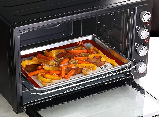 New Star Foodservice 36619 Commercial Grade Silicone Baking Mat Non Stick Pan Liner, 11 x 17 Inch (Half Size)