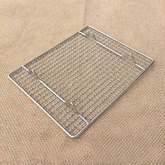 100% Stainless Steel Wire Cooling Rack Heavy Duty Roasting Rack for Baking Cooking Roasting Grilling By InBlossoms
