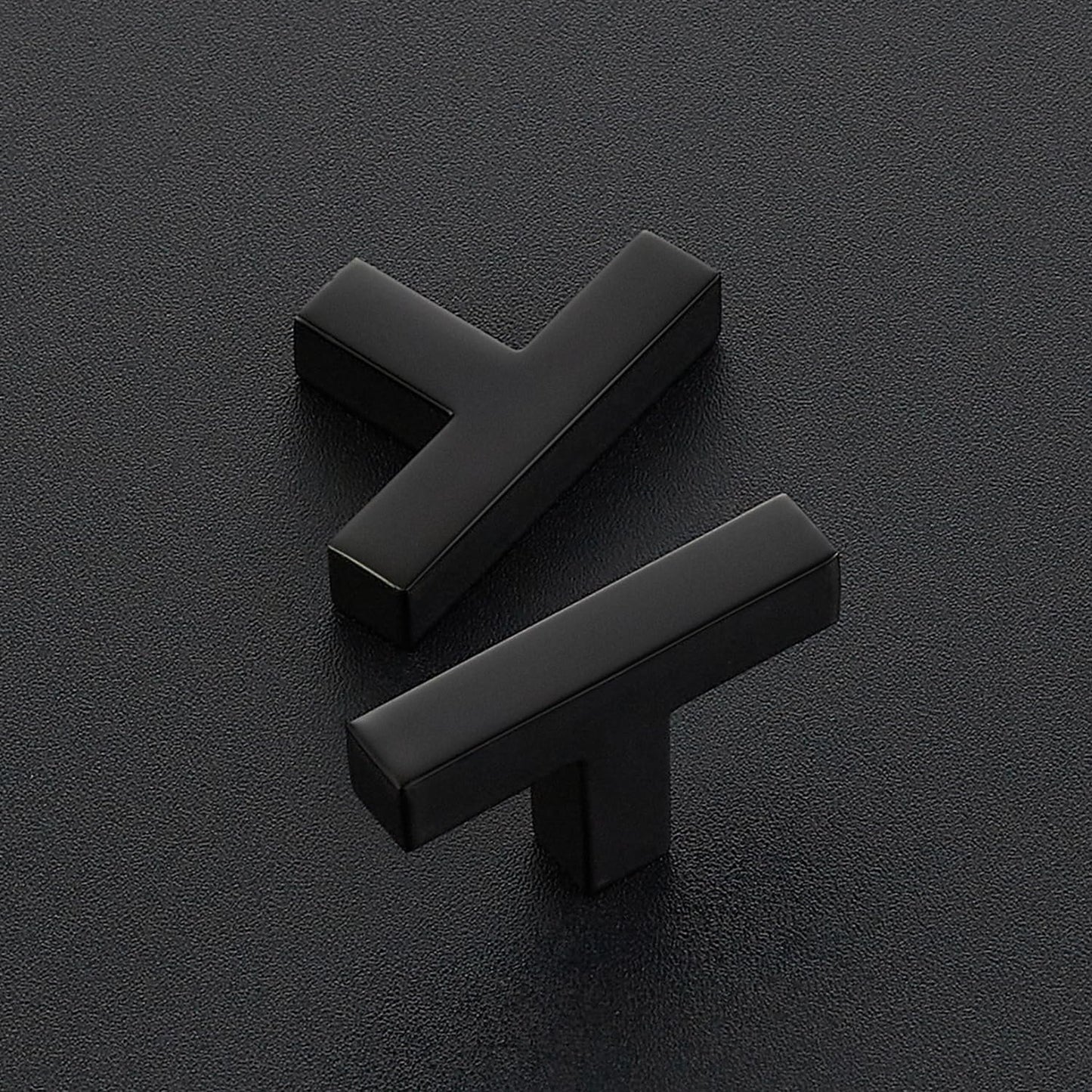 Ravinte 20 Pack Solid Single Hole Slim Square Bar Drawer Handles Kitchen Cabinet Handles Black Drawer Pulls Kitchen Cabinet Hardware Kitchen Handles Matte Black Cabinet Pulls