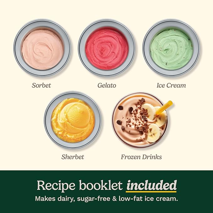 Cuisinart Ice Cream Maker Machine, 1.5 Quart Double Insulated Machine, Sorbet and Frozen Yogurt Maker, Ready in 20 Minutes, ICE-21P1, White