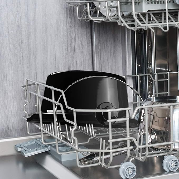 Courant Oval Slow Cooker Crock, with Easy Options 3.5 Quart Dishwasher Safe Pot, Stainless Steel