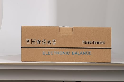 CGOLDENWALL Lab Scale 5kgx0.1g Digital Precision Scale Electronic Balance Laboratory Weighing Industrial Scale Kitchen Counting Scale Scientific Scale Calibrated (5kg, 0.1g)