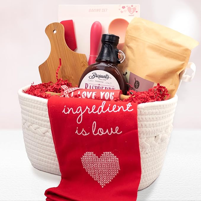 MagicWater Crinkle Cut Paper for Gift Baskets - 2LB - Red - Perfect for Shredded Paper Filler, Basket Filler, Gift Boxes, Bridesmaid Gifts, Halloween Stuffers & More – Ideal for All Occasions