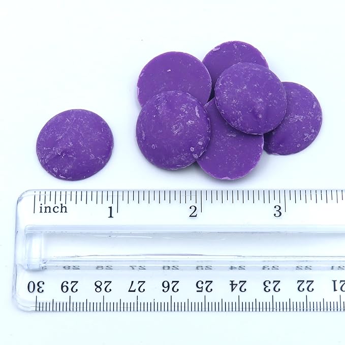 MERCKENS Coating Wafers, Orchid Color Melting Chocolate, 5 Pound Package