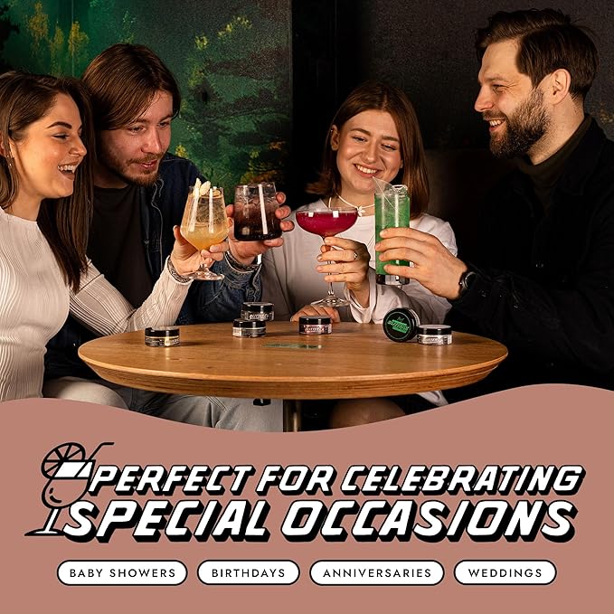 MONÉGASQUE Brown Edible Glitter for Drinks 10g – Halloween Edible Glitter for Cakes & Cocktails – Brown Sprinkles for Food & Cake Decorating – Drink Shimmer Powder Spray Dust for Cocktail Decorations