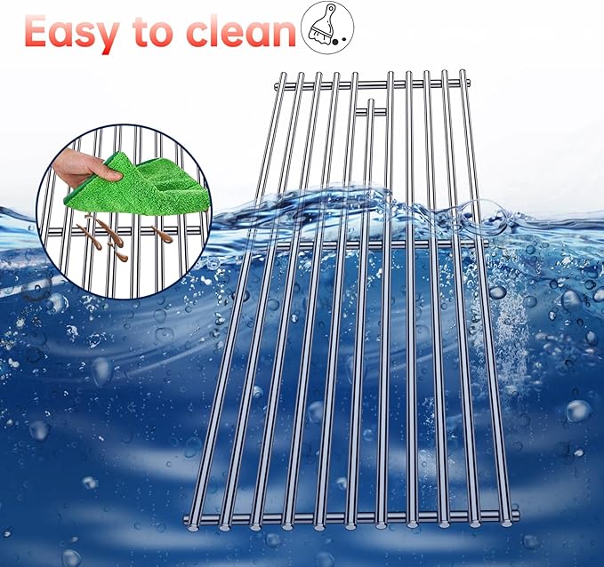 16GA Grill Heat Plates 9MM 16517 Grill Grates for 16631 16520 Bull Grill Replacement Parts, BBQ Bull Angus 4 Burner 47628 47629, Bull Outlaw 26038 26039, Steer Premium 69008, Lonestar 87049