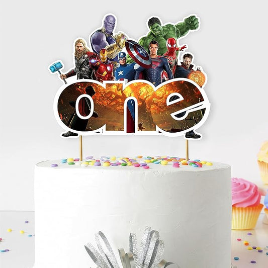 Seyal® Suprhero One Cake Topper