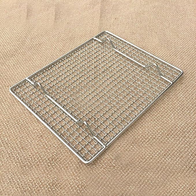 100% Stainless Steel Wire Cooling Rack Heavy Duty Roasting Rack for Baking Cooking Roasting Grilling By InBlossoms