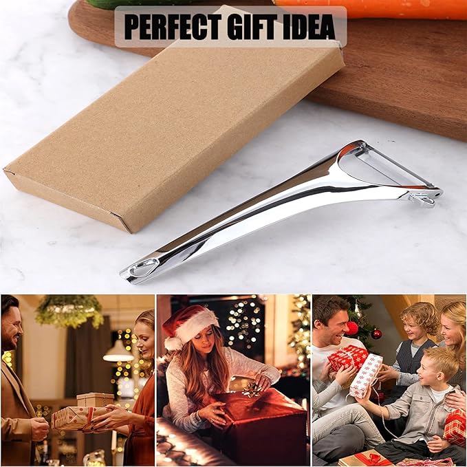 Peeler Stainless Steel Sharp Blade Ergonomic Handle for Vegetables Fruit Potato Carrot Apple