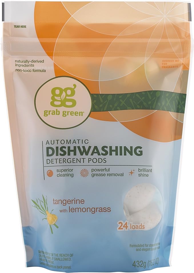 Tangerine Dishwasher Pods 24 LD