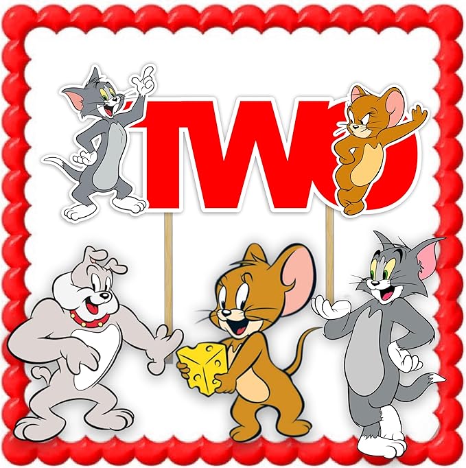 Seyal® Tom & Jery Two Cake Topper