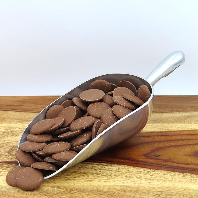 MERCKENS Coating Wafers, Milk Melting Chocolate, Cocoa Lite, 2 Pound Package