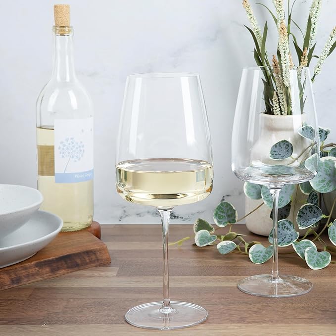 Tall Pour Wine Glasses (4-Piece Set)