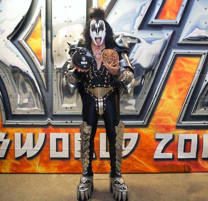 Uncanny Brands KISS Demon Waffle Maker- You Wanted The Best Kiss Army Waffle