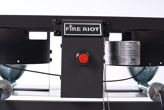 Propane Outdoor Double Burner Deep Fryer Cart, 2-18QT Aluminum Pots & Frying Baskets, Best for Fish Fry, Wings, Fries, Canjun Fry