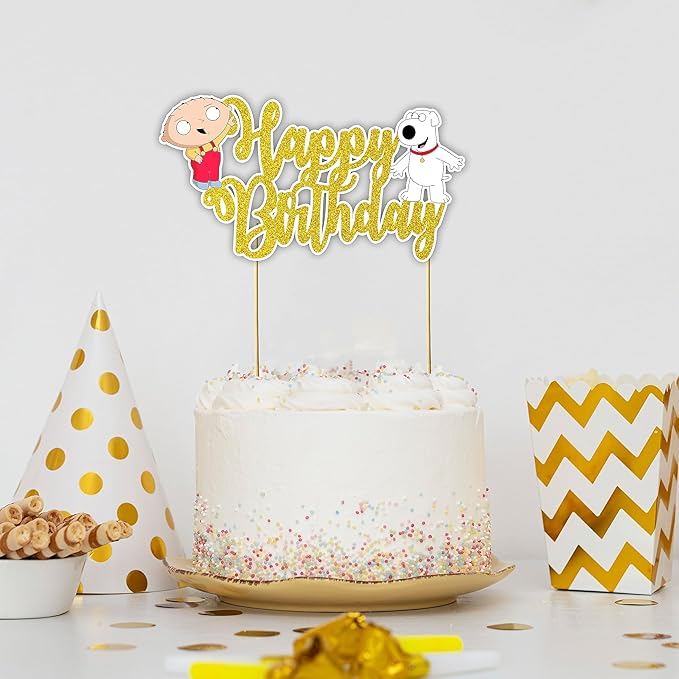 Seyal® Stewe Grifin Happy Birthday cake topper