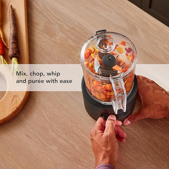 KitchenAid Go™ Cordless Food Chopper - battery sold separately, KFCR500, Black Matte