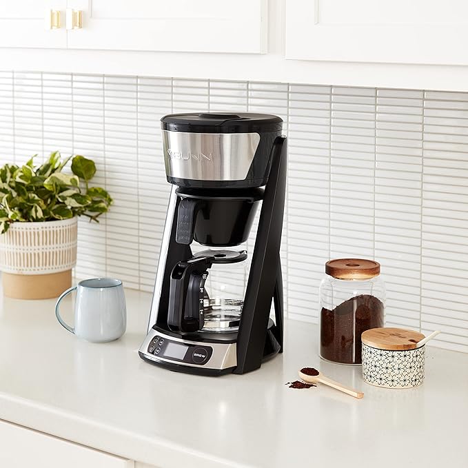 BUNN Heat N Brew Coffee Maker, 10-cup, Stainless Steel