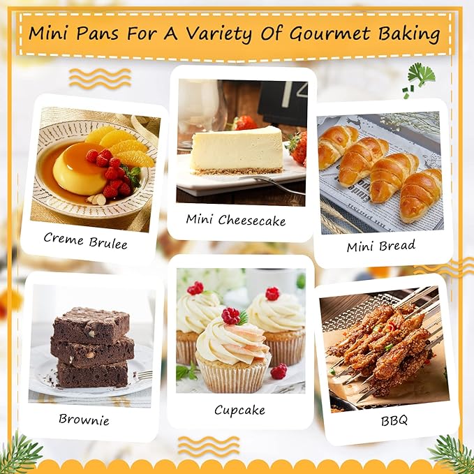 LNYZQUS Mini Loaf Pans with Lids 100 Pack, 6.8oz Aluminum Foil Mini Cake Baking Pans Cupcake Tins Containers,Disposable Ramekins Bread Baking Cups Muffin Tins Holders-Black