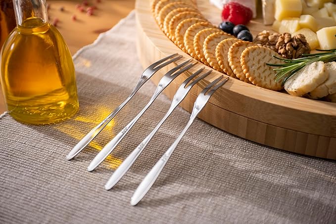 Charcuterie Cheese Board and Platter Set - Made from Bamboo Wood - US Patented 16 inch Cheese Cutting Board and Knife for Entertaining and Serving - 4 Knives - 5 Bowls - 2 Cheese Markers - 4 Forks