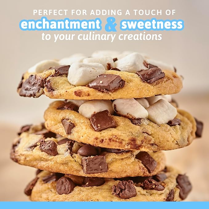 Palm and Plenty Dehydrated Marshmallow Bits | For Cereal, Hot Chocolate, Cocoa, Ice Cream, Desserts | Irresistible Sweet Treats for Snacking and Baking - Vanilla, 2.20 Lbs. (Two 1.1lb bags)