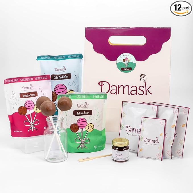 Classic Raspberry Cake Pop Kit - Milk Chocolate Coating