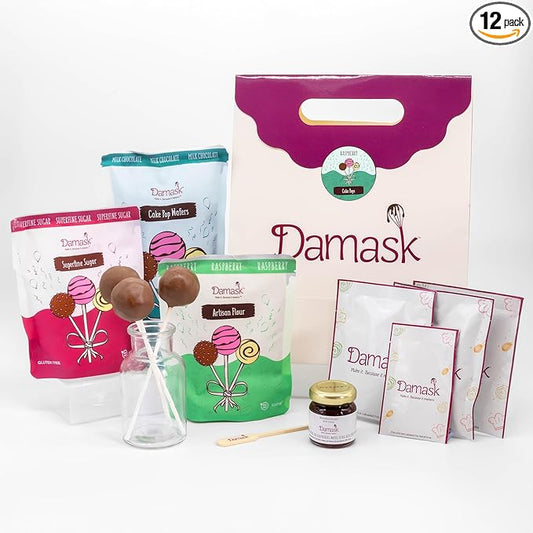 Classic Raspberry Cake Pop Kit - Milk Chocolate Coating