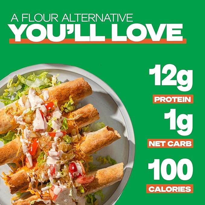 Kaizen Lupin Flour 2lbs – High Protein, Low Carb, Keto Friendly, Gluten Free Ground Lupini Flour – Non GMO, Vegan, Low Calorie, High Fiber Lupin Bean