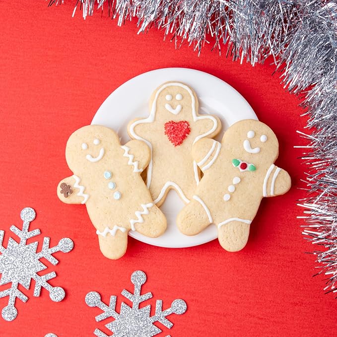 Cookie Cutter Kingdom, Christmas Cookie Cutters, Cookie Cutters Shape, Mold for Cakes Biscuits and Sandwiches (Christmas Gingerbread)