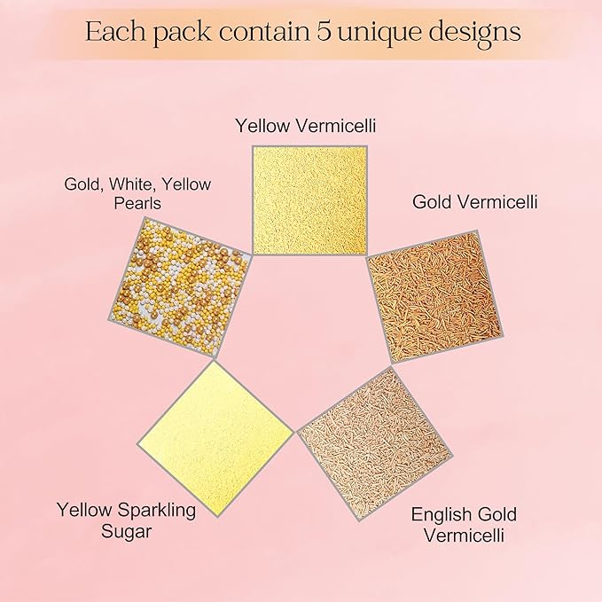 Confect Fusion Mashup Sprinkles FM Multipack 31 100 GMS for Cake Cupcake Décor, Multicolor