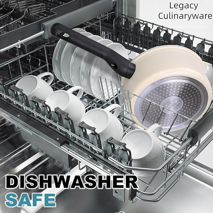 Nonstick Sauce Pan with Lid,1.5QT small pot, PFOA Free,Kitchen Pots Induction Pot,Cream