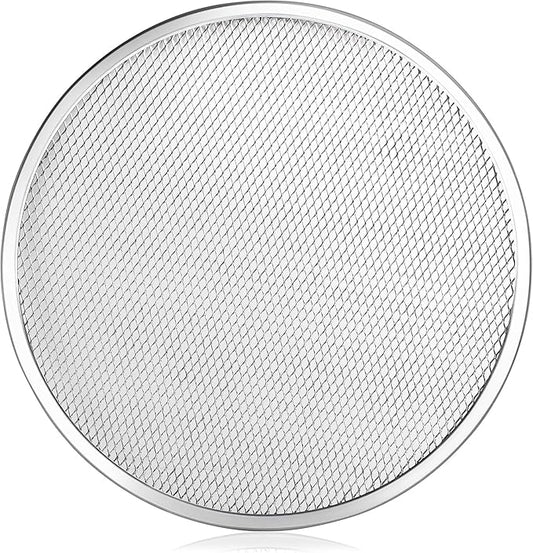 11-inch Aluminum Pizza Screen | Commercial Grade Pizza/Baking Screen for Oven | Pizza Baking Tray for Home And Restaurant | Round, Aluminum, 11-inch [1PK]