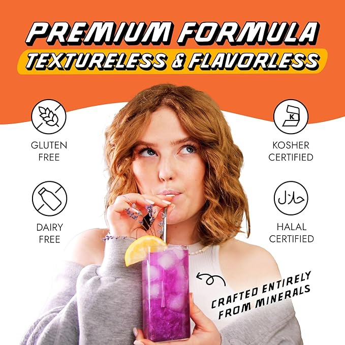 MONÉGASQUE Orange Edible Glitter for Drinks 10g – Edible Glitter for Cakes & Cocktails – Orange Cupcakes & Halloween Cake Decorations Spray Sprinkles – Drink Shimmer Powder for Cocktail Sparkles