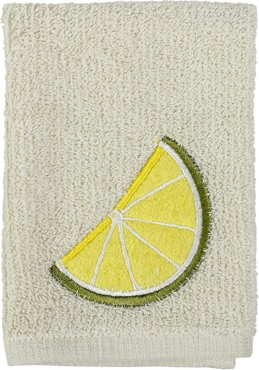 MÜkitchen SCRUBSY 100% Cotton Kitchen Dish Cloth with Built in Scrubber | Various Designs and Super Absorbant (Lime)