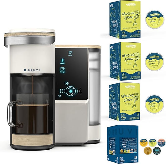 Starter Bundle with 80 B-Pods (20 ct Variety Pack and 60 Wonderland Dancing Spoon coffee)