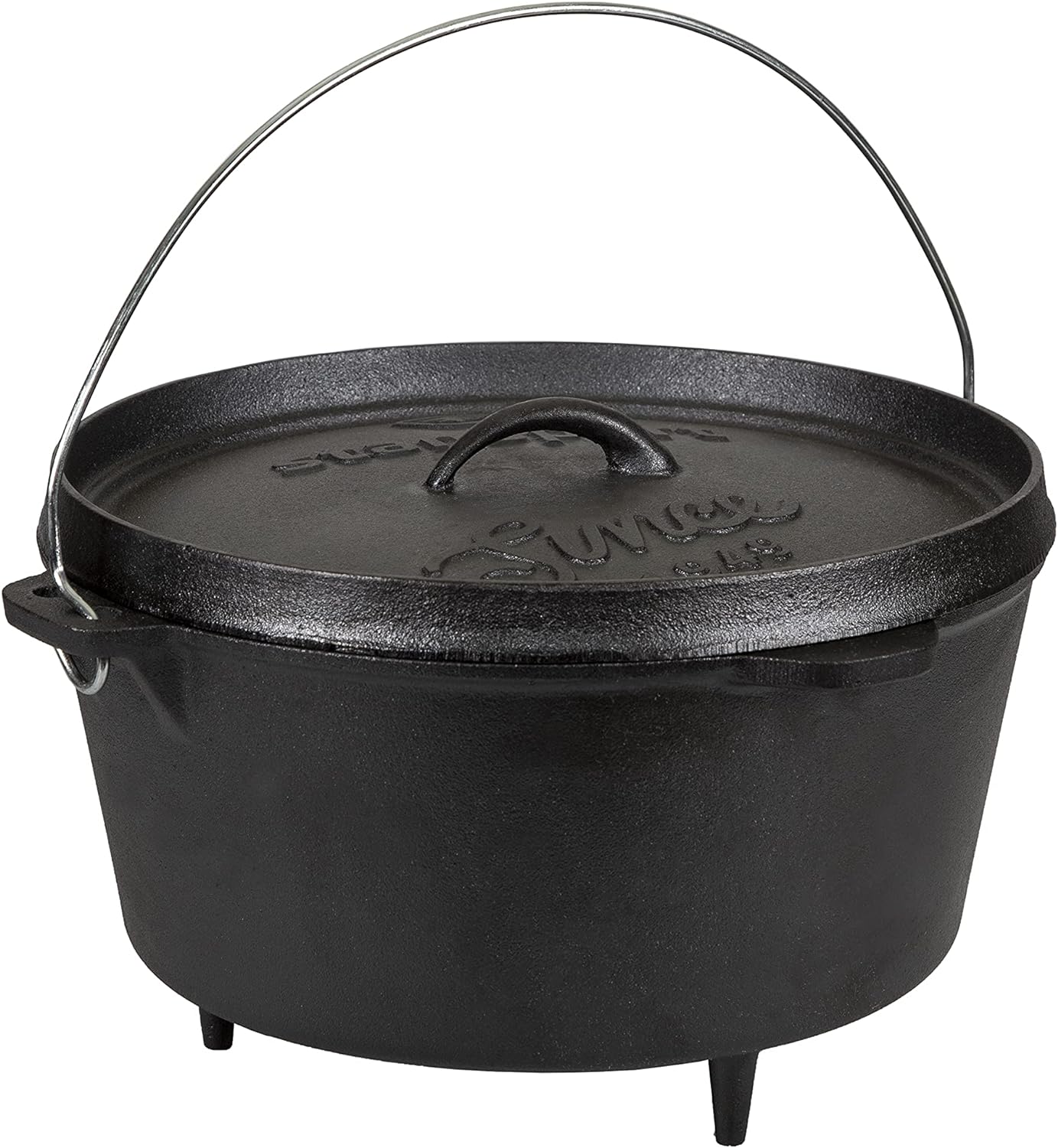 Stansport Pre-Seasoned Cast Iron Dutch Oven