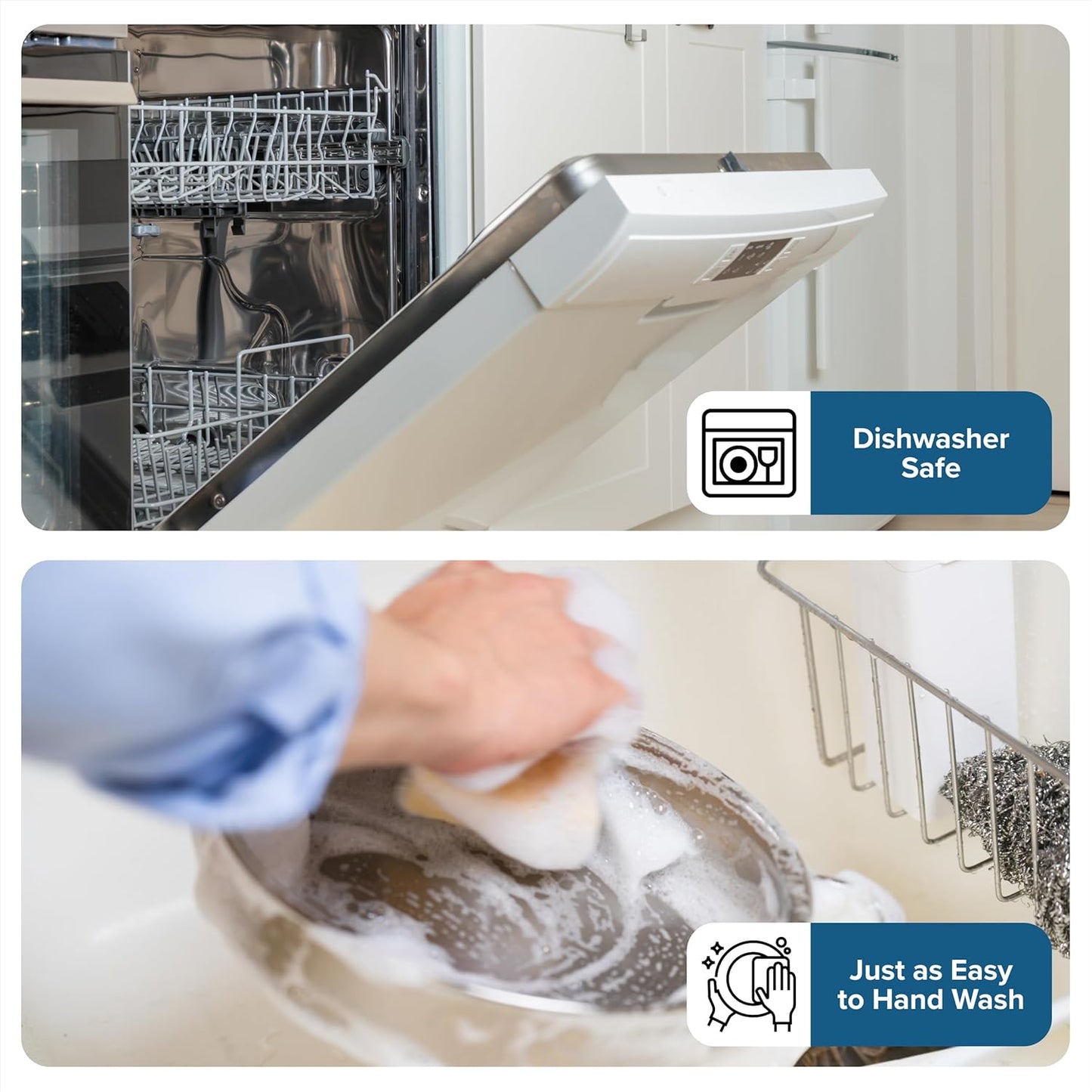 Viking Griddle, 20 Inch Reversible Cast Iron Grill Pan, Pre-Seasoned, Oven Safe, Hand Wash Only, Black