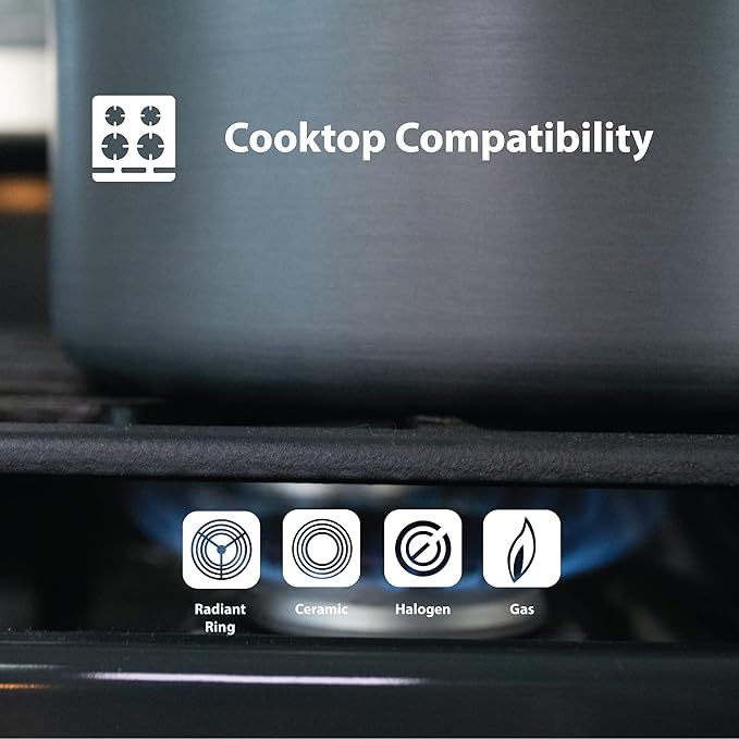 Swiss Diamond HD Classic Nonstick 6-Piece Cookware Set