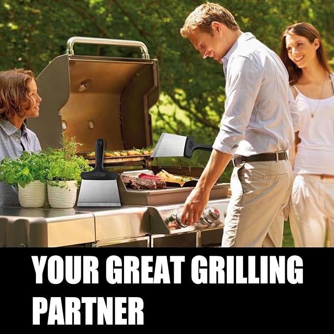 GRILLART Grill Scraper Griddle Cleaning Kit for Blackstone, Flat Top Grill Cleaning Kit (Griddle Scraper Only)