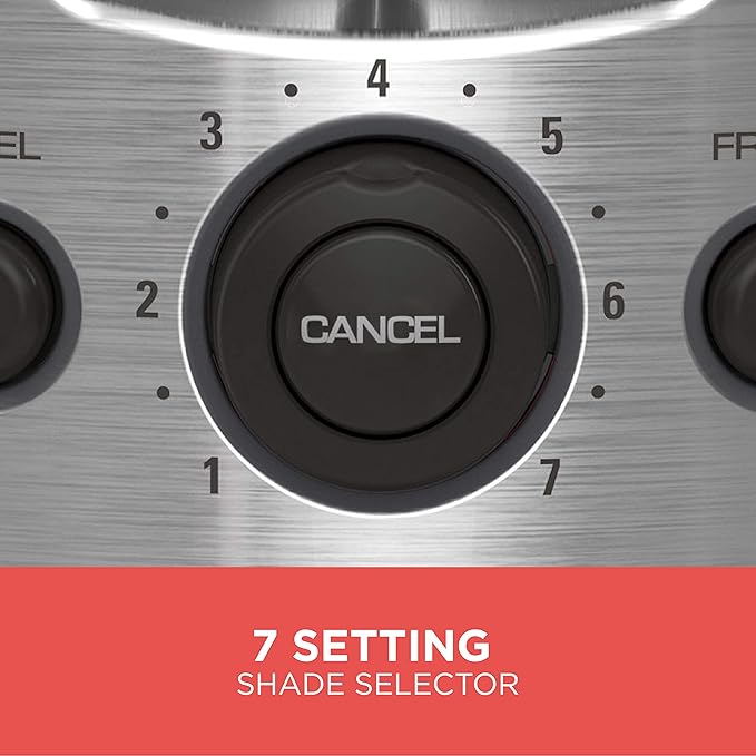 BLACK+DECKER 2-Slice Toaster, TR1278BD, Extra Wide Slots, 7 Shade Settings, 850 Watts, Frozen and Bagel Buttons